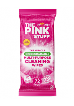 Влажные салфетки для уборки The Pink Stuff Multi-Purpose Cleaning Wipes, 72 шт